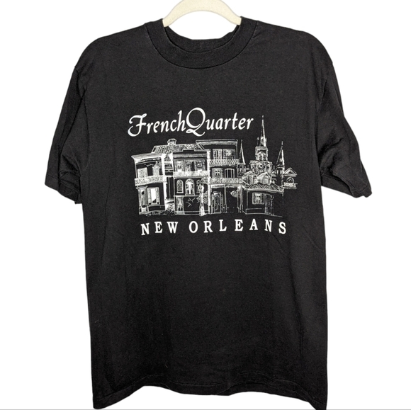 Vintage Hanes Fifty-Fifty New Orleans French Corner street view graphic Men's L - Picture 1 of 5